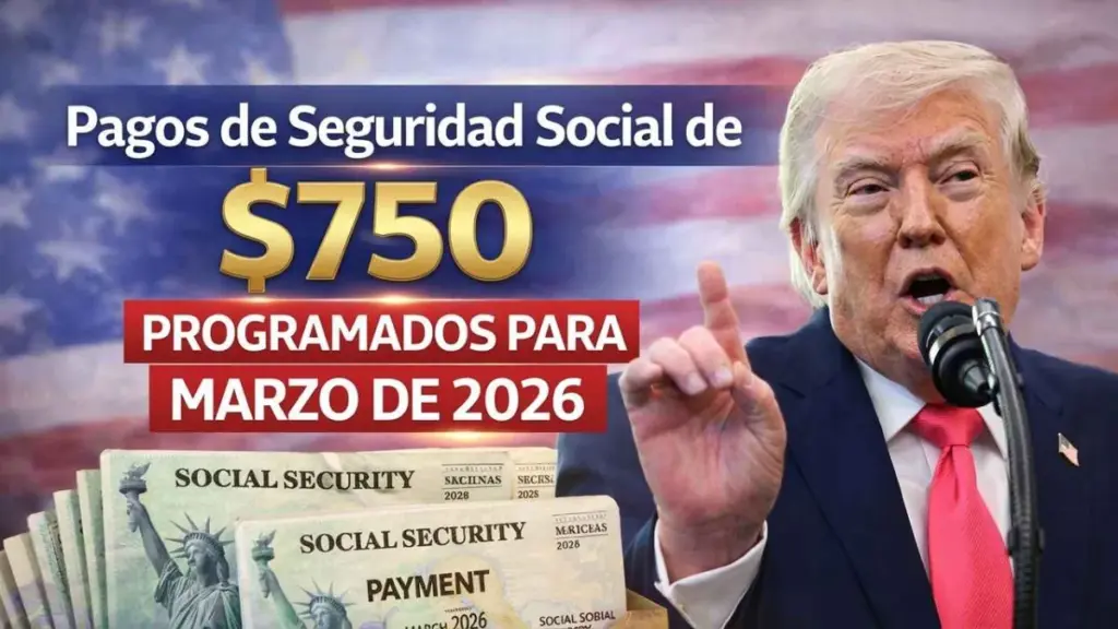 Pagos del Seguro Social de $750 Programados para Abril de 2026