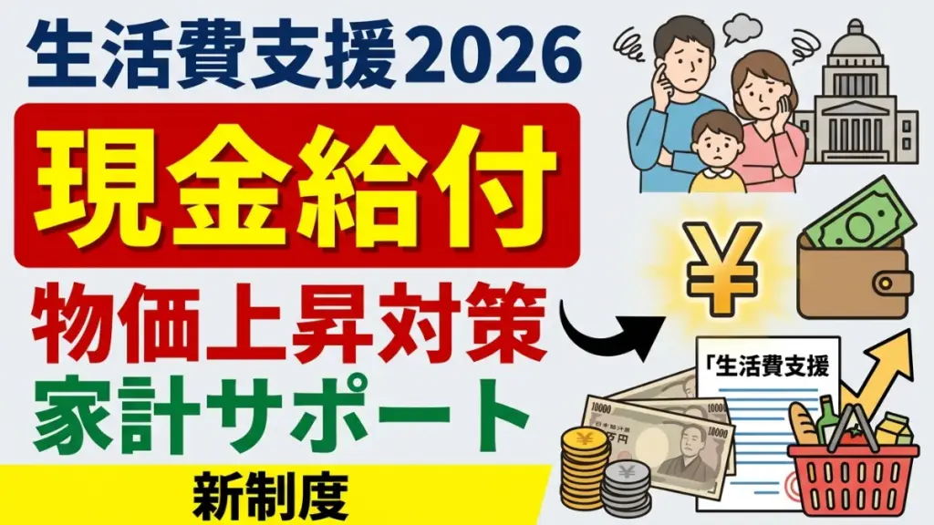 日本生活費支援2026年