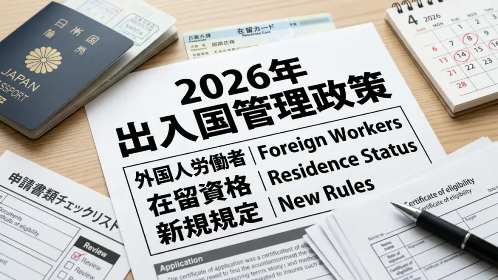 日本移民政策2026年