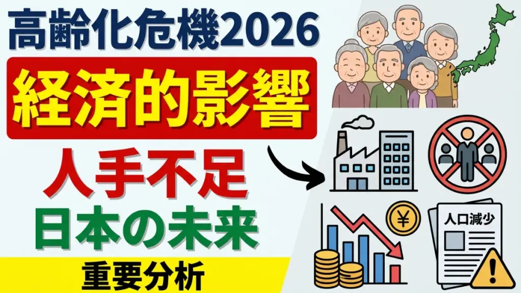 日本高齢化危機2026年